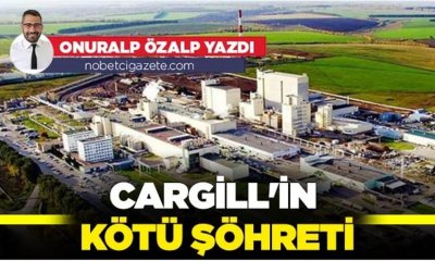 Cargill'in kötü şöhreti